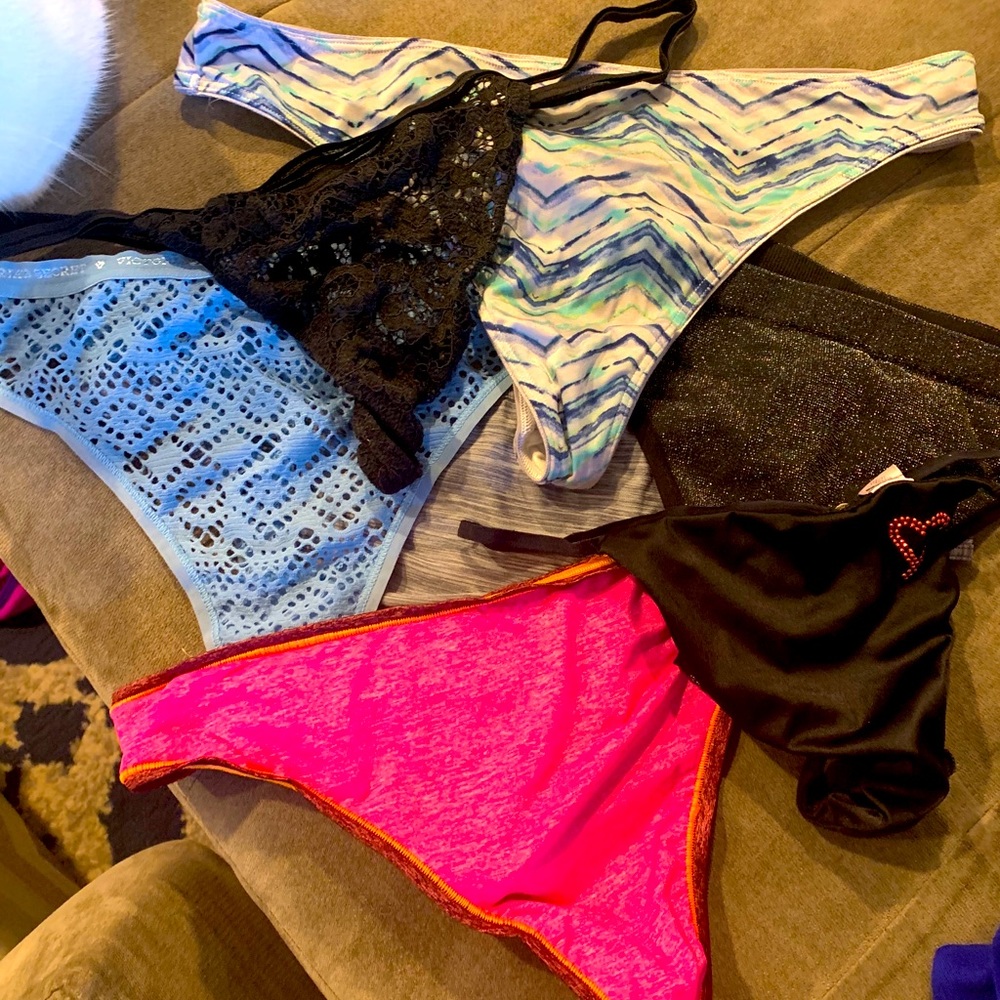 Victorias Secret Panties Thongs Bundle of 7